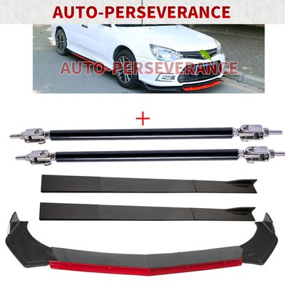 For Honda Accord 9th Front Bumper Lips Splitter Spoiler Side Skirts Carbon Fiber
