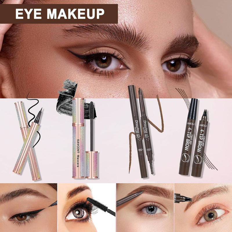 All in One Makeup Kit Makeup Kit for Women Full Kit Multipurpose Makeup ，eyeshad