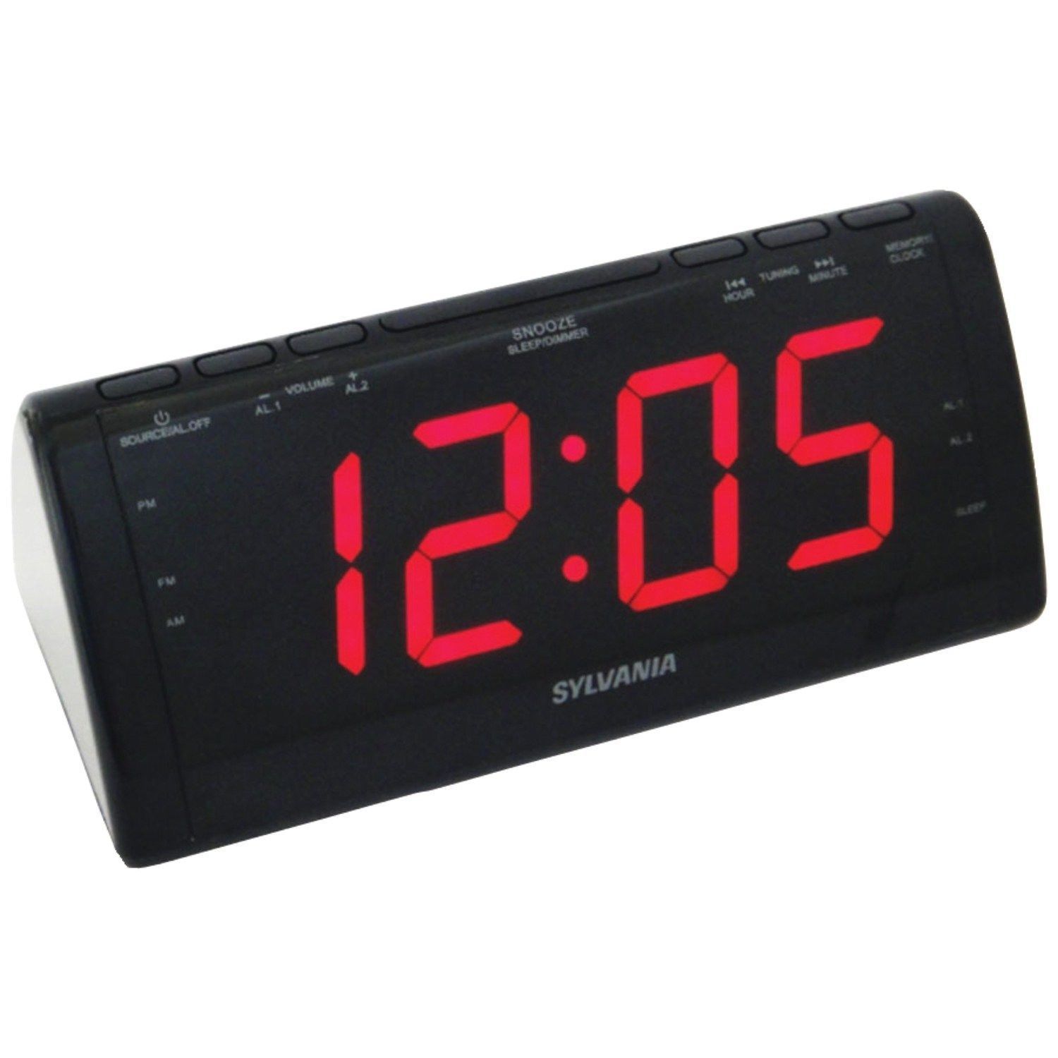 Sylvania Digital Clocks and Clock Radios