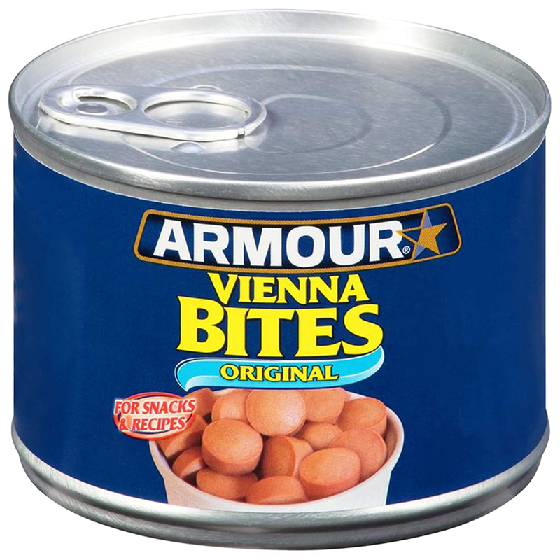 Armour Star Vienna Sausage Bites, Original Flavor, Canned Sausage, 10 OZ (Pack o