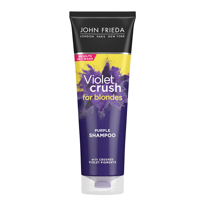 John Frieda Violet Crush Purple Shampoo for Blonde Hair, Blonde Toner Neutralize