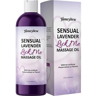 Lavender Sensual Massage Oil for Couples