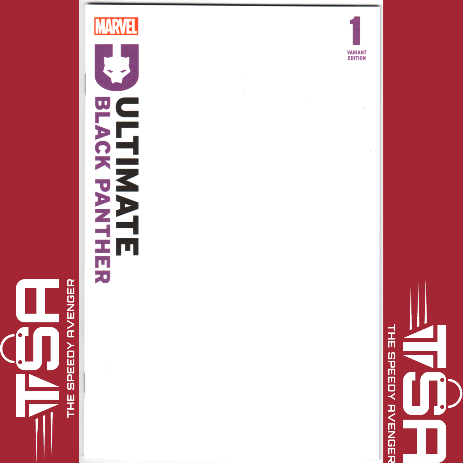 ULTIMATE BLACK PANTHER #1 4th Printing Blank Sketch Variant 2024 Marvel Comics