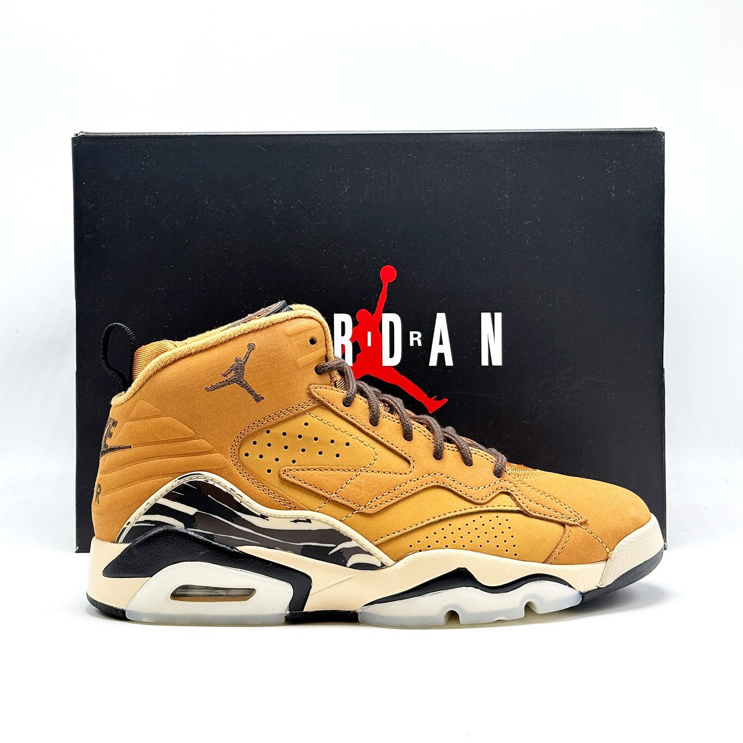 NEW* Men NIKE Air Jordan Jumpman MVP Baroque Brown / Black