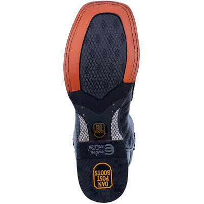 Pre-owned Dan Post Men's Kingsly 11 Inches Caiman Boot Dp4805 In Black