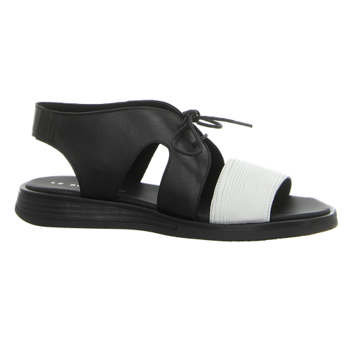 LE BOHÉMIEN LE BOHÉMIEN DAMEN SANDALETTEN S58 BIANCO/NERO WEISS 1101087