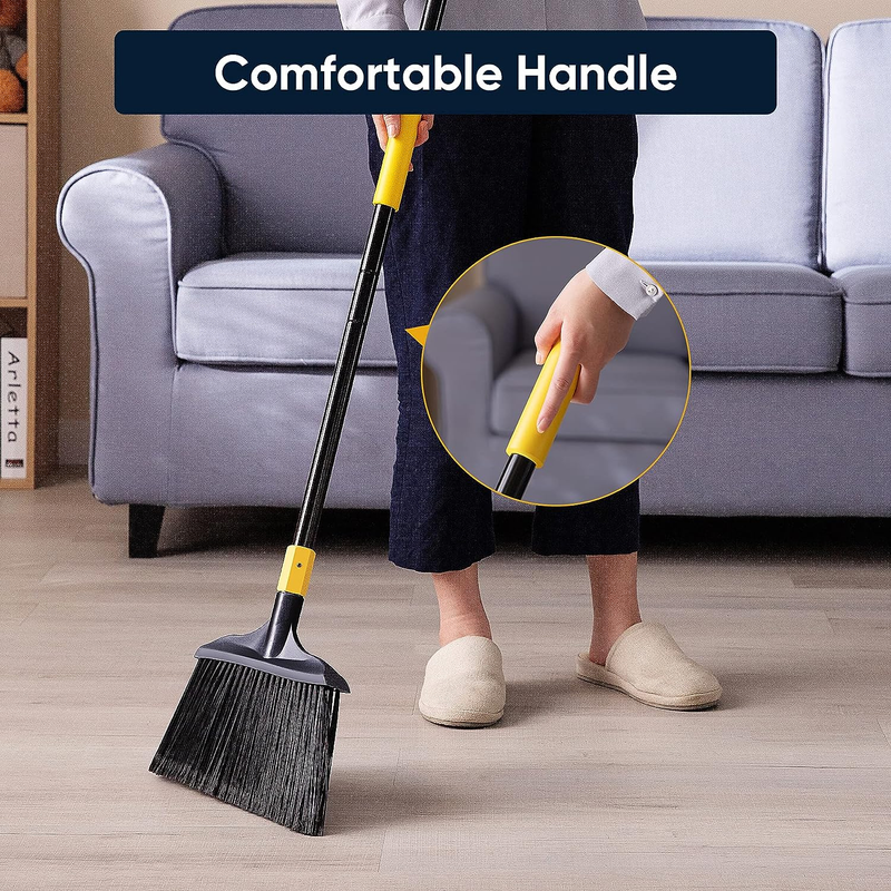 Heavy-Duty Broom Outdoor Commercial Perfect for Courtyard Garage Lobby Mall Mark