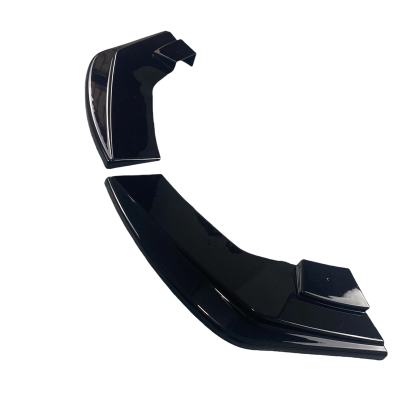 Splitter Laterali Paraurti Posteriore BMW F20 Serie 1 118i 120d Nero Lucido