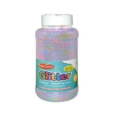CHARLES LEONARD Creative Arts Glitter 1Lb Iridescnt 41175
