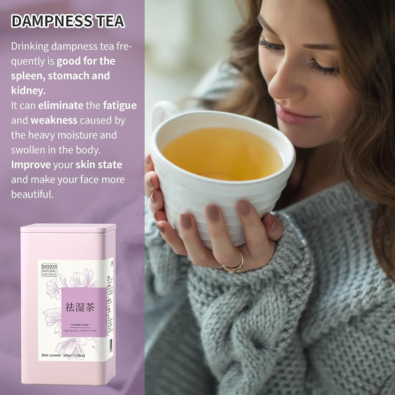 Dispelling Dampness Tea Dampness Removing Slimming Tea 11.28Oz/320G (30Bags) Chi