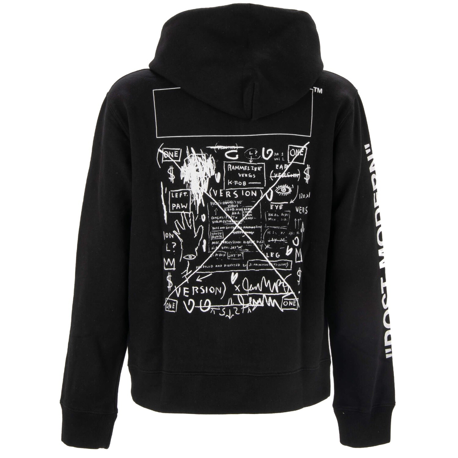OFF-WHITE Virgil Abloh Cotton Hoodie Sweater Post Modern