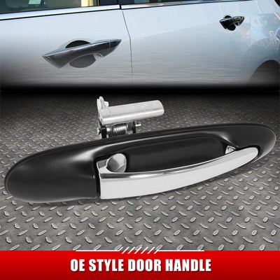 ДЛЯ 03-11 LINCOLN TOWN CAR РУЧКА ТЯГИ ЗАДНЕЙ ПРАВОЙ ДВЕРИ С ЧЕРНОЙ/ХРОМИРОВАННОЙ ГРУНТОВКОЙ