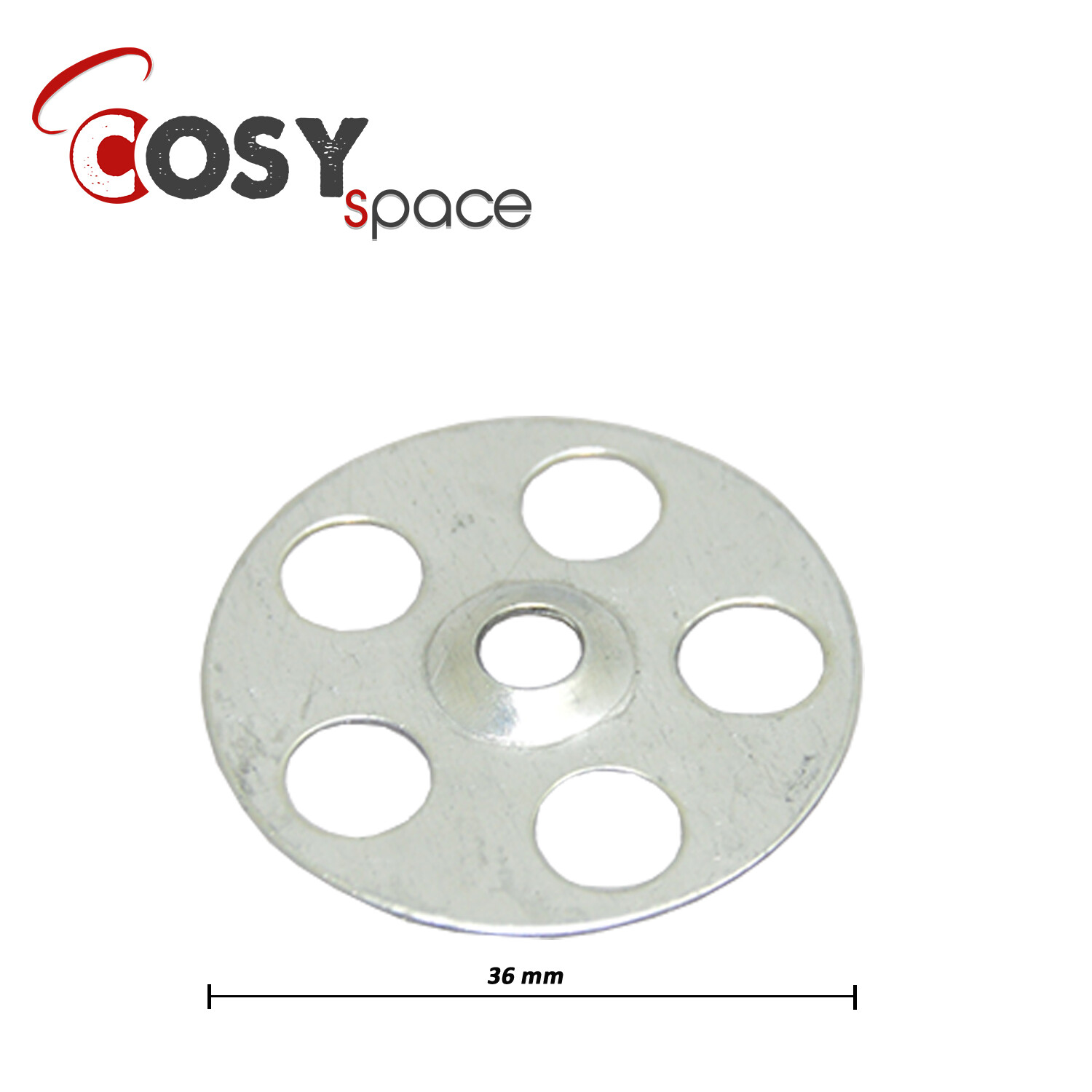 36mm Metal Insulation Discs Washers Wall And Ceiling Fixings
