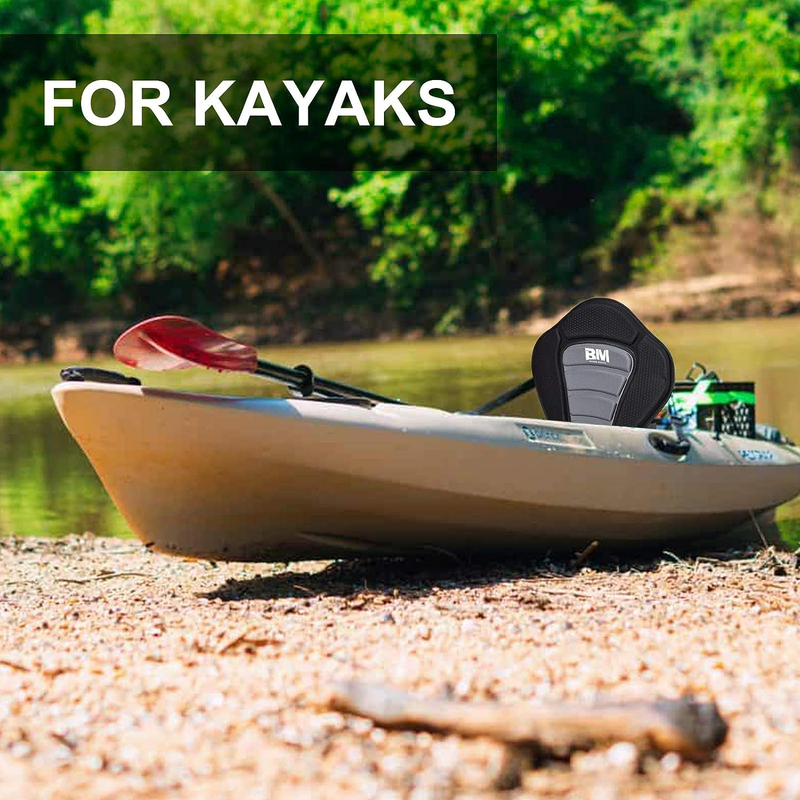 Kayak Seats with Back Support for Sit on Top,  Cushioned Seat Pad Comfortable Ka
