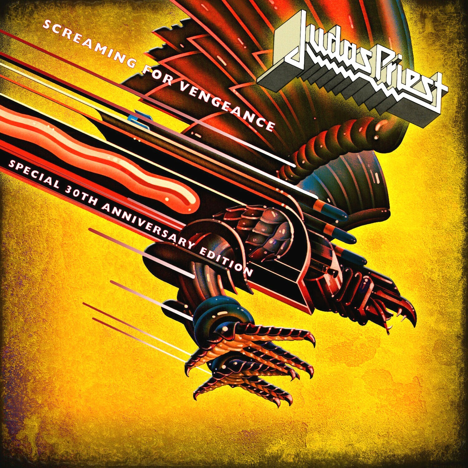 Judas Priest Screaming For Vengeance 30th 12x12 Album Cover