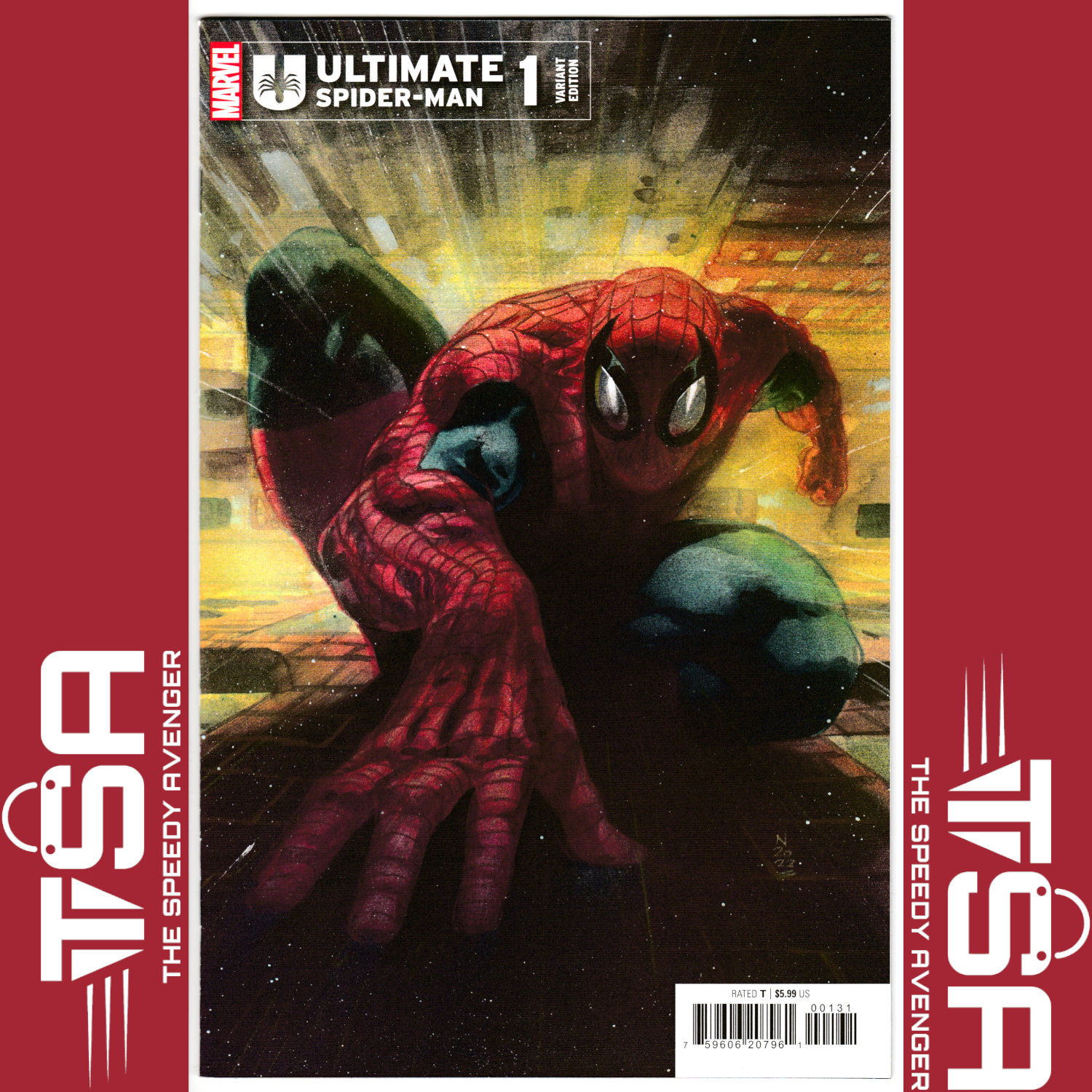 ULTIMATE SPIDER-MAN #1 (Vol 2 2024) Nic Klein Trade Variant Marvel Comics KEY!!