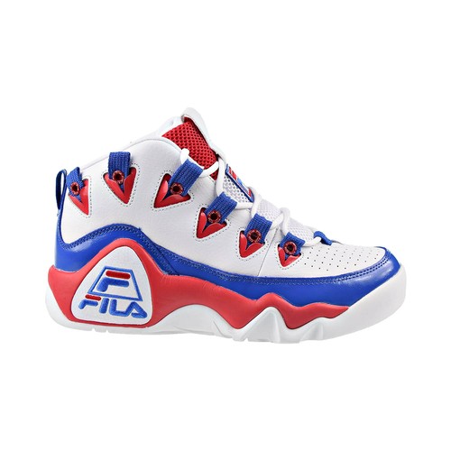 Fila Grant Hill 1 Мужская обувь Белый-Красный-Принц Синий 1BM01288-125