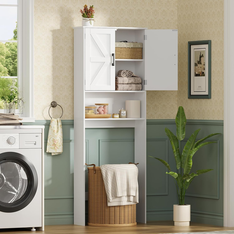 Over The Toilet Storage Cabinet, Above Toilet Storage Cabinet with Adjustable Sh