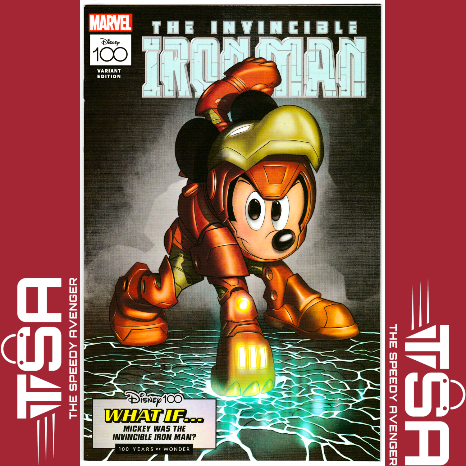 THE AMAZING SPIDER-MAN #27 (Vol 6) Claudio Sciarrone Disney 100 Variant Mickey