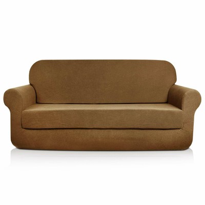 Aujoy Stretch 2 Piece Sofa Covers Water Repellent Dog Cat Pet