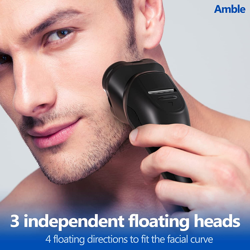 Electric Razor for Men - Mens Face Electric Shavers with Beard Sideburn Pop up T