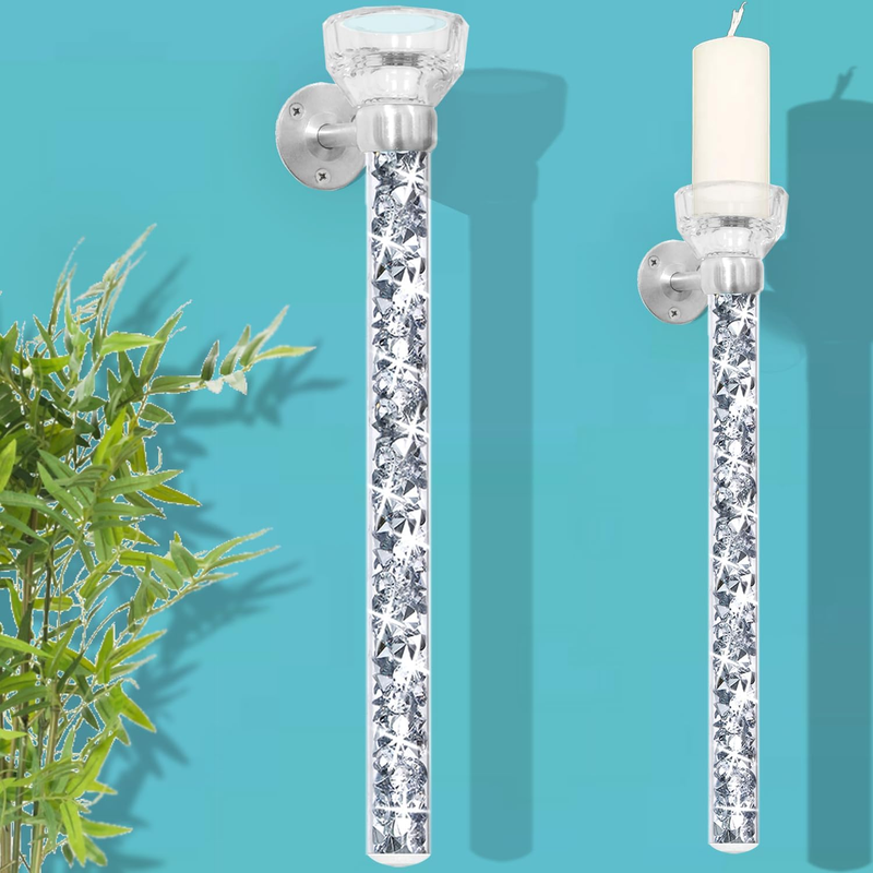 .gorgeous Glass Candle Sconces Wall Deco