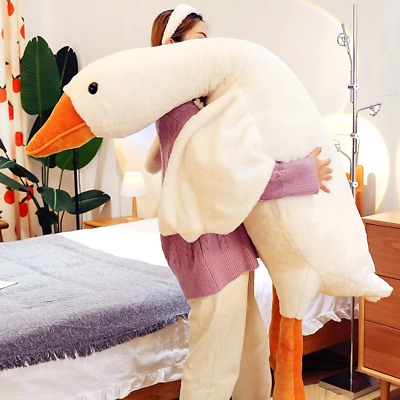 CottonStar Goose Stuffed Animal 75 Inch Plush Toy, 6 Foot Giant Duck Plush, Soft