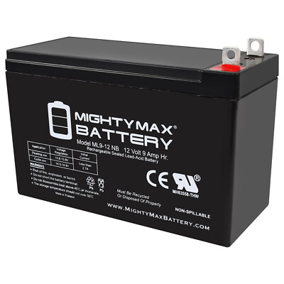 Mighty Max 12V 9AH SLA Replacement Battery for Generac Portable Generator GP7500