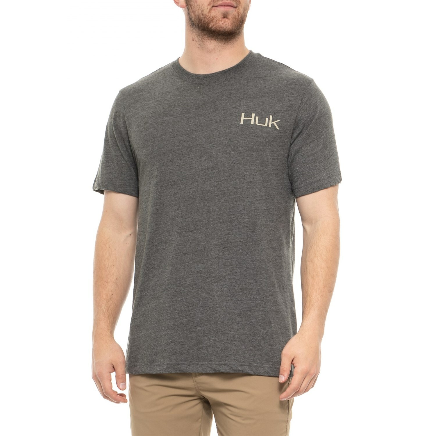 

HUK Logo KC Scott Fishing Дышащая рубашка для стриптиза на охоте Выберите размер НОВИНКА!, Grey