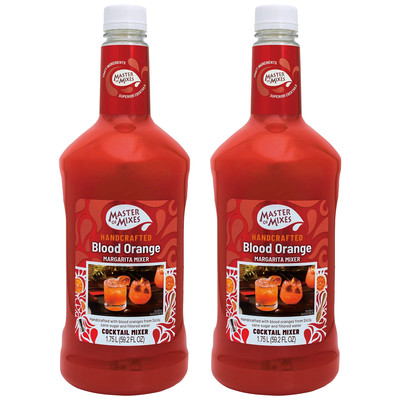 Master of Mixes Blood Orange Margarita Drink Mix - Ready to Use - 1.75 Bottle