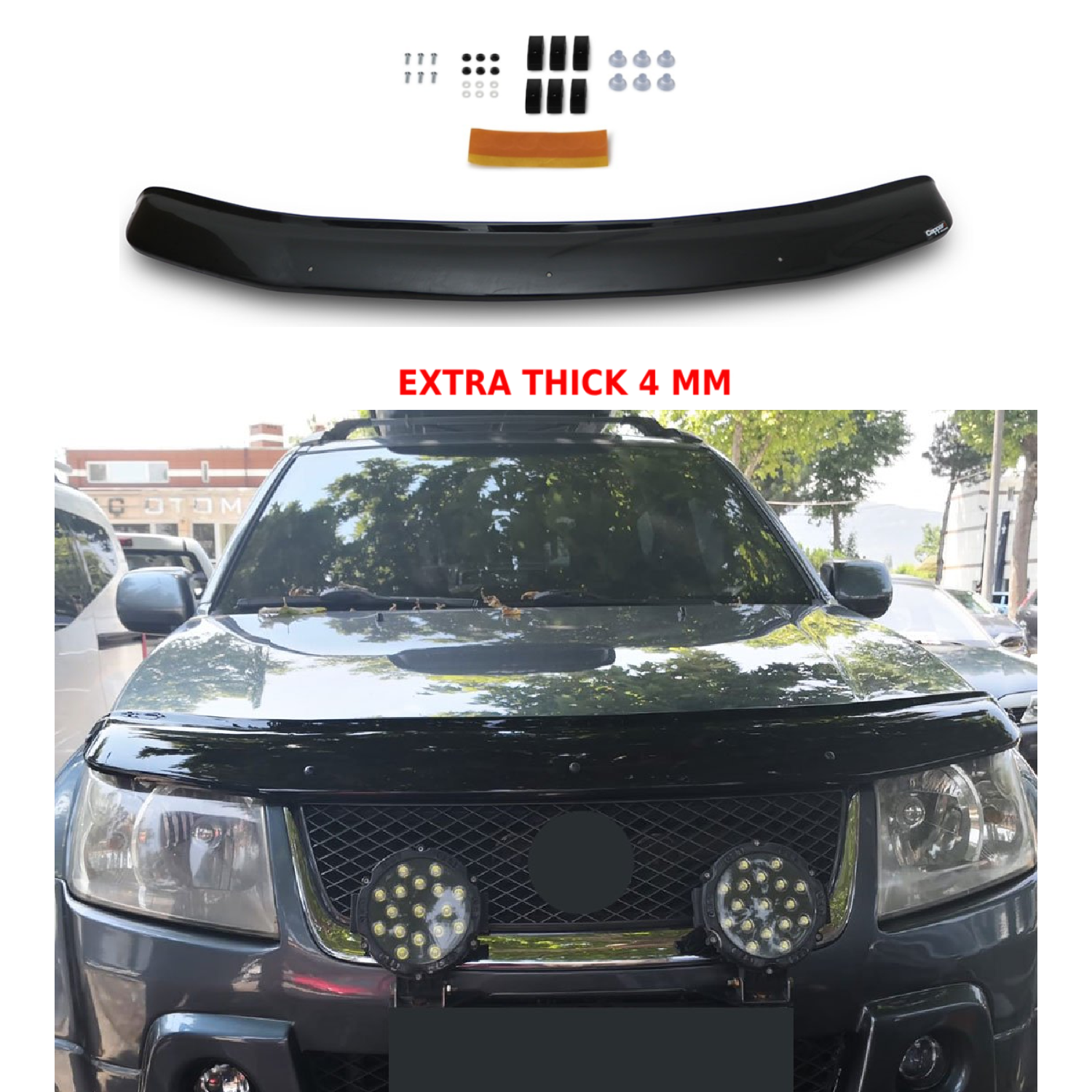 Hood Deflector Guard for Suzuki Grand Vitara 2006-2012 Bug