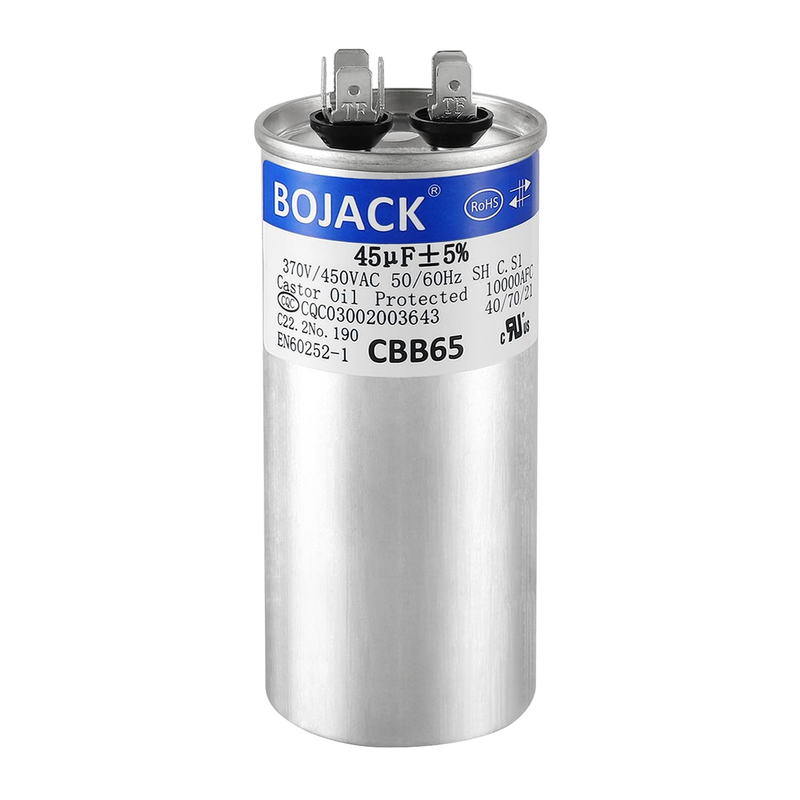 45 Uf MFD 370/450 V CBB65 round Run Start Capacitor for AC Motor