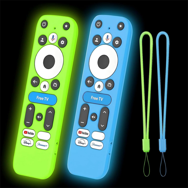2Pack  4K Pro Remote Case Cover - Compatible with Free TV Button Onn 4K Plus/Pro
