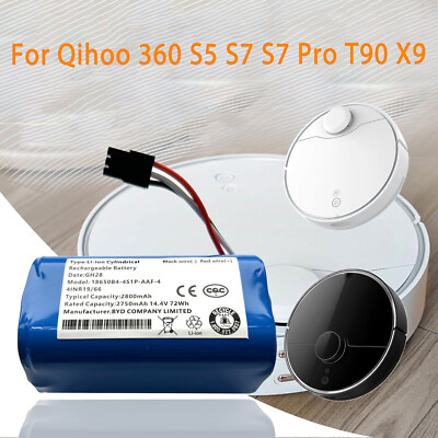 Replacement battery for for Qihoo 360 S5 S7 S7 Pro T90 X9 Robot Vacuum Cleaner