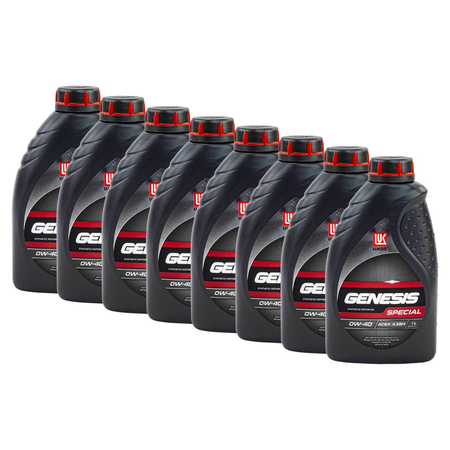 Motoröl Lukoil Genesis Special 56300361 0W-40 8 X 1 Liter