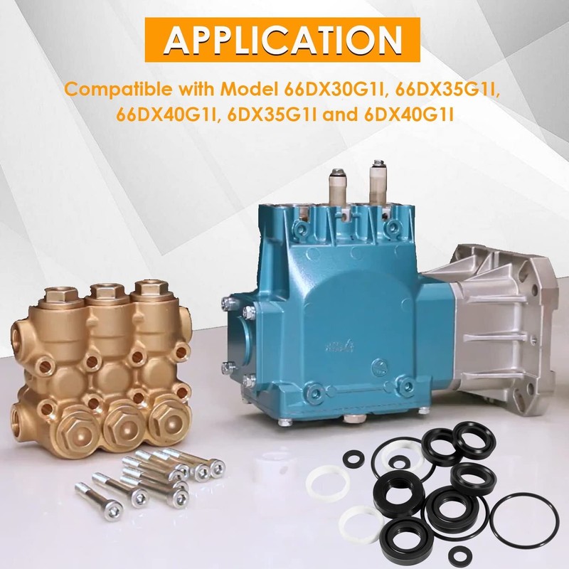 34262 Seal Kit for Cat Pump 66DX 6DX Pressure Washer Pump Perfect