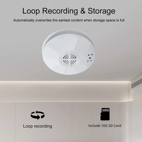 1080p HD Spy Mini Hidden Camera Motion Detection Night Vision Loop Recording - Image 7