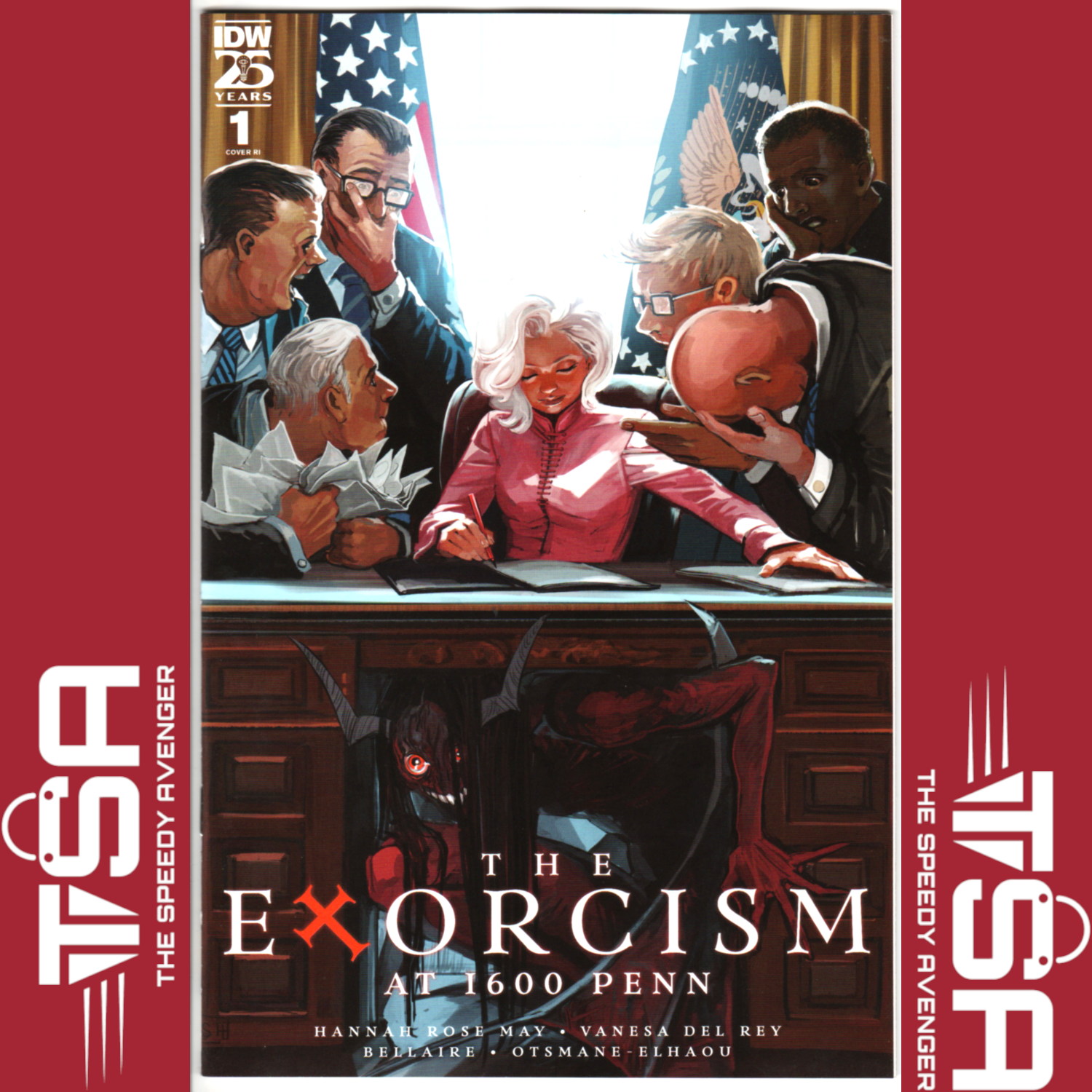 THE EXORCISM AT 1600 PENN #1 Stephanie Hans 1:10 Incentive Ratio Variant 2024