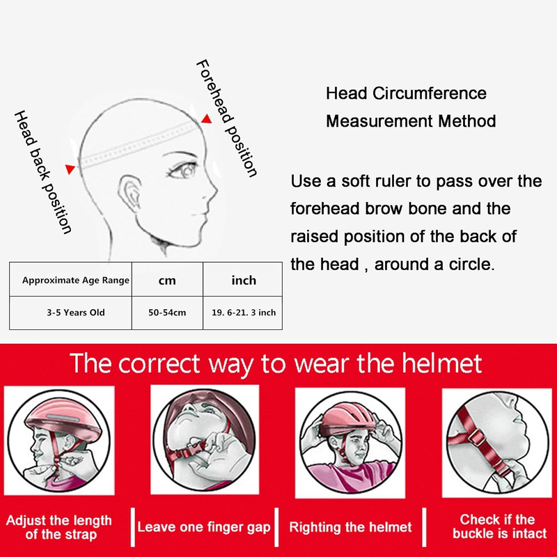 Kids Bike Helmet, Kids Helmet Ages 2-4 Years Old Boys Girls Sports Helmet for Ba