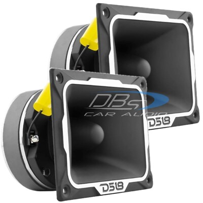 2x DS18 PRO-TWX5 1.5'' VC Black Bullet Super Tweeter 500W 4 ohm Loud Speaker Horn