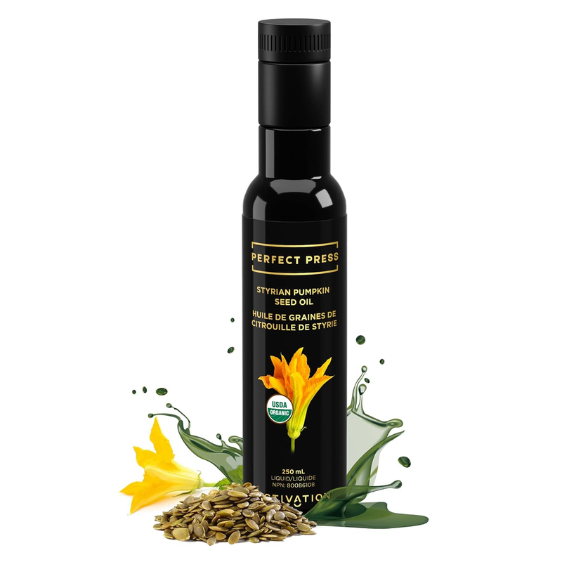 Perfect Press&reg; Styrian Pumpkin Seed Oil, Made with Raw Pumpkin Seed Extract f...