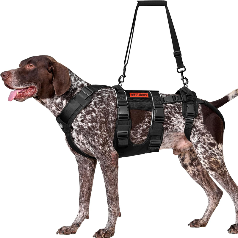 Breathable Dog Lift Harness for Large Medium Sized Dogs, Dog Sing for Large Dogs Hind Leg Support, Dog Hip Support Brace Dog Front Leg Support Vrace