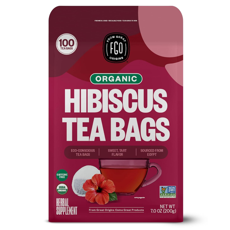 , Eco-conscious Tea Bags, 100 Count, Packaging May Vary