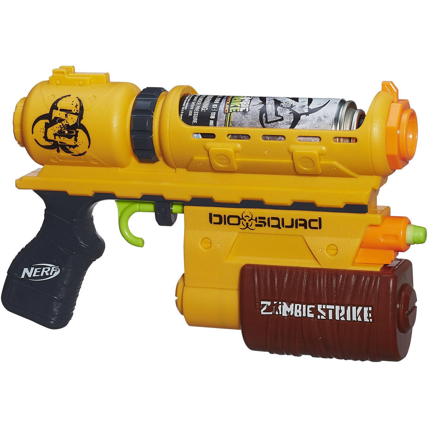Nerf (Hasbro) New In Box Zombie Strike Biosquad ZR-100 Blaster