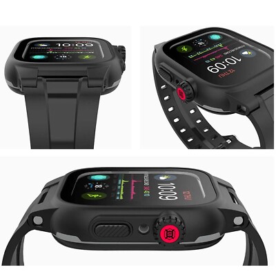 For Apple I Watch 6 Series/5 /4/SE/3/2 S9 S8 S7 Waterproof Case 45MM/44/42/41MM