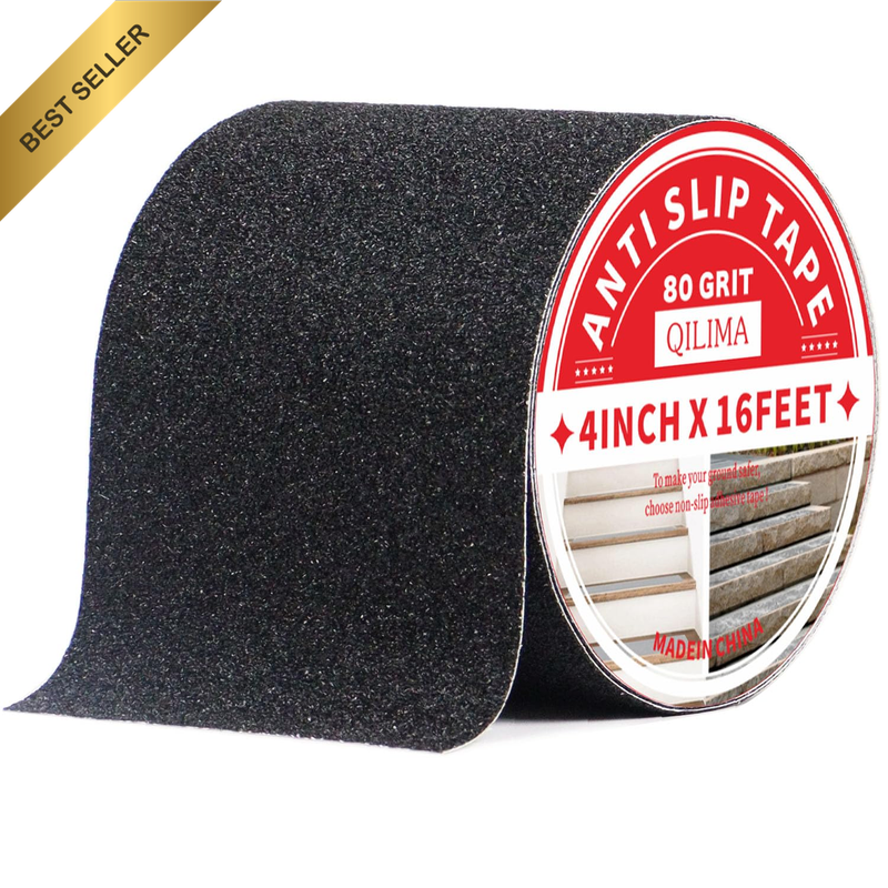Black anti Slip Safety Grip Tape,100Mm X 5M Non Slip Stair Treads Hight Traction