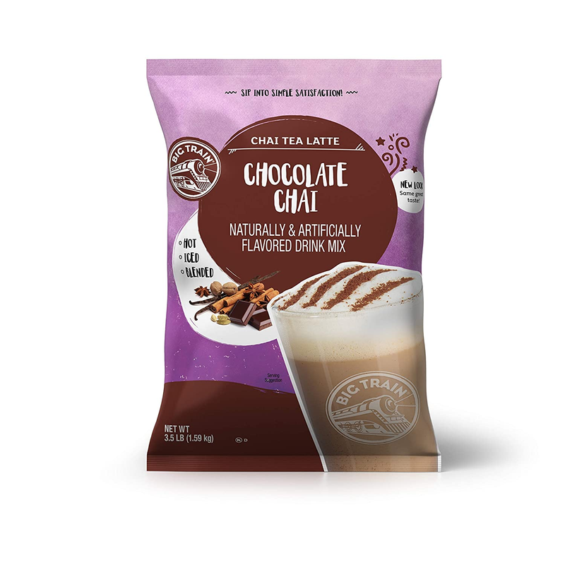 Big Train Chai Tea Latte, Chocolate, 56 Ounce, Powdered Instant Chai Tea Latte M