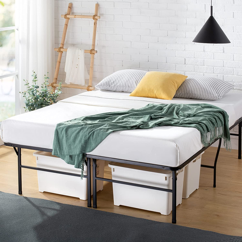 ZINUS Smartbase Heavy Duty Mattress Foundation / 18 Inch Metal Platform Bed Fram