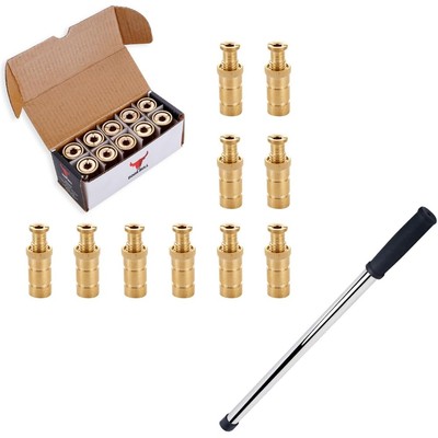 Save Time with Pool Parts Package, 10Pack Concrete Deck Anchors and 30 Inches...