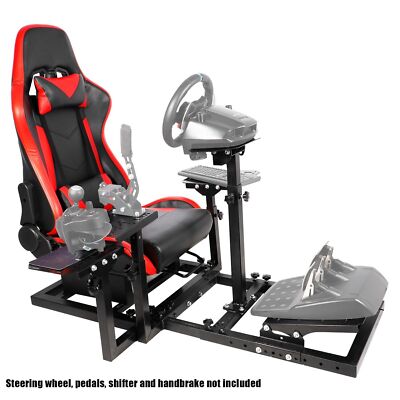 Hottoby G29Flight Racing Sim Cockpit Fit for Logitech G920 Thrustmaster Fanatec